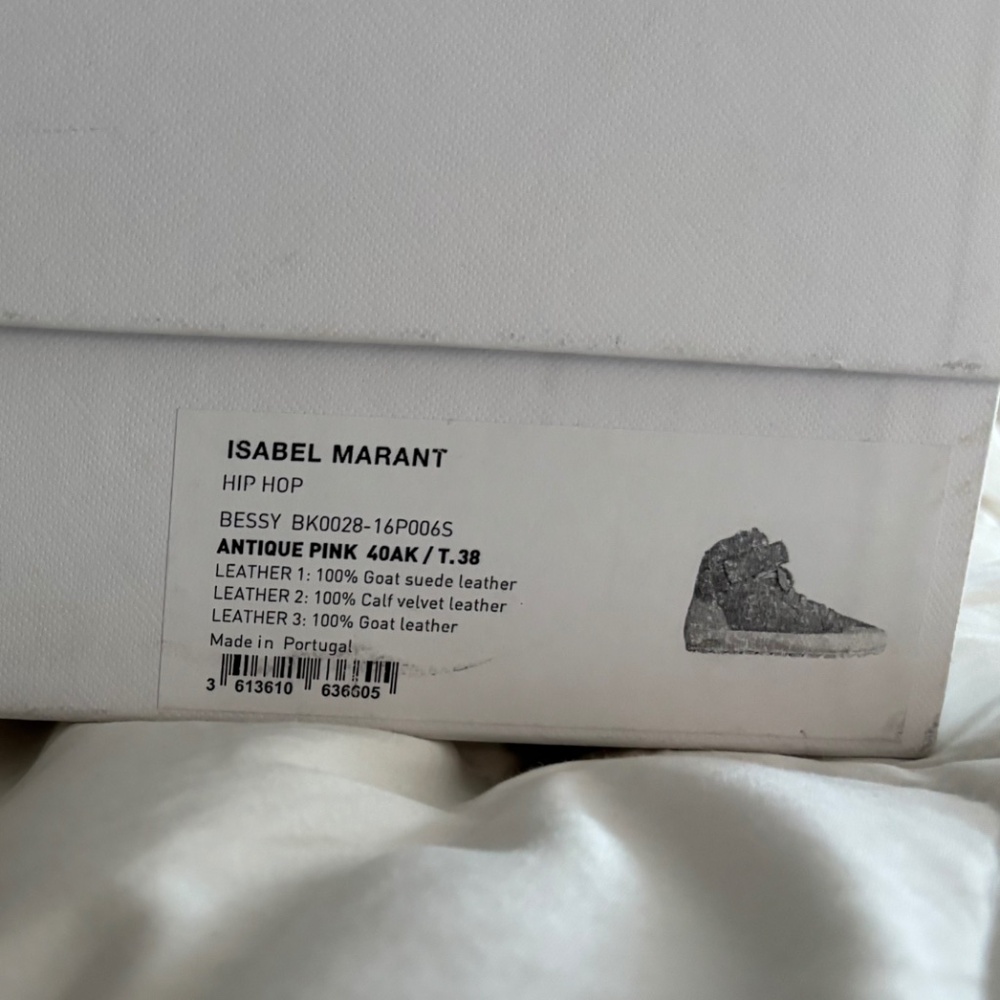 Isabel Marant Bessy Wedge Sneakers – size 38 NWT - Picture 4 of 8